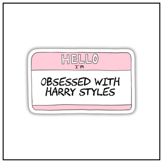 Obsessed With Harry Styles Sticker