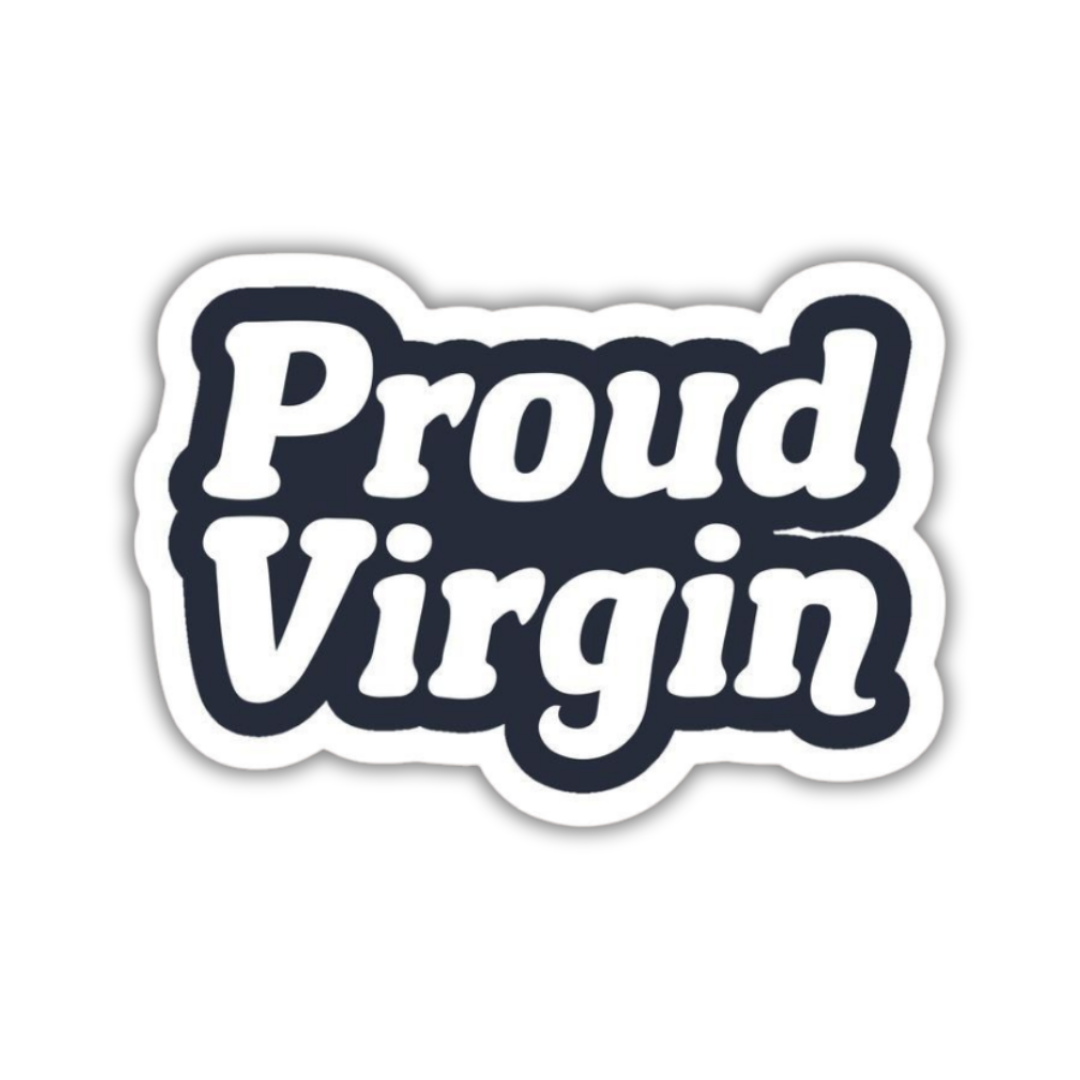 Proud Virgin Sticker