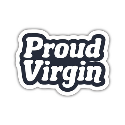 Proud Virgin Sticker