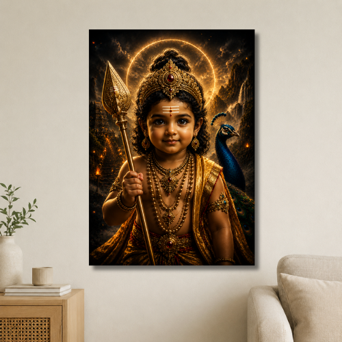 Bala Murugan: Sacred Grace Wall Poster