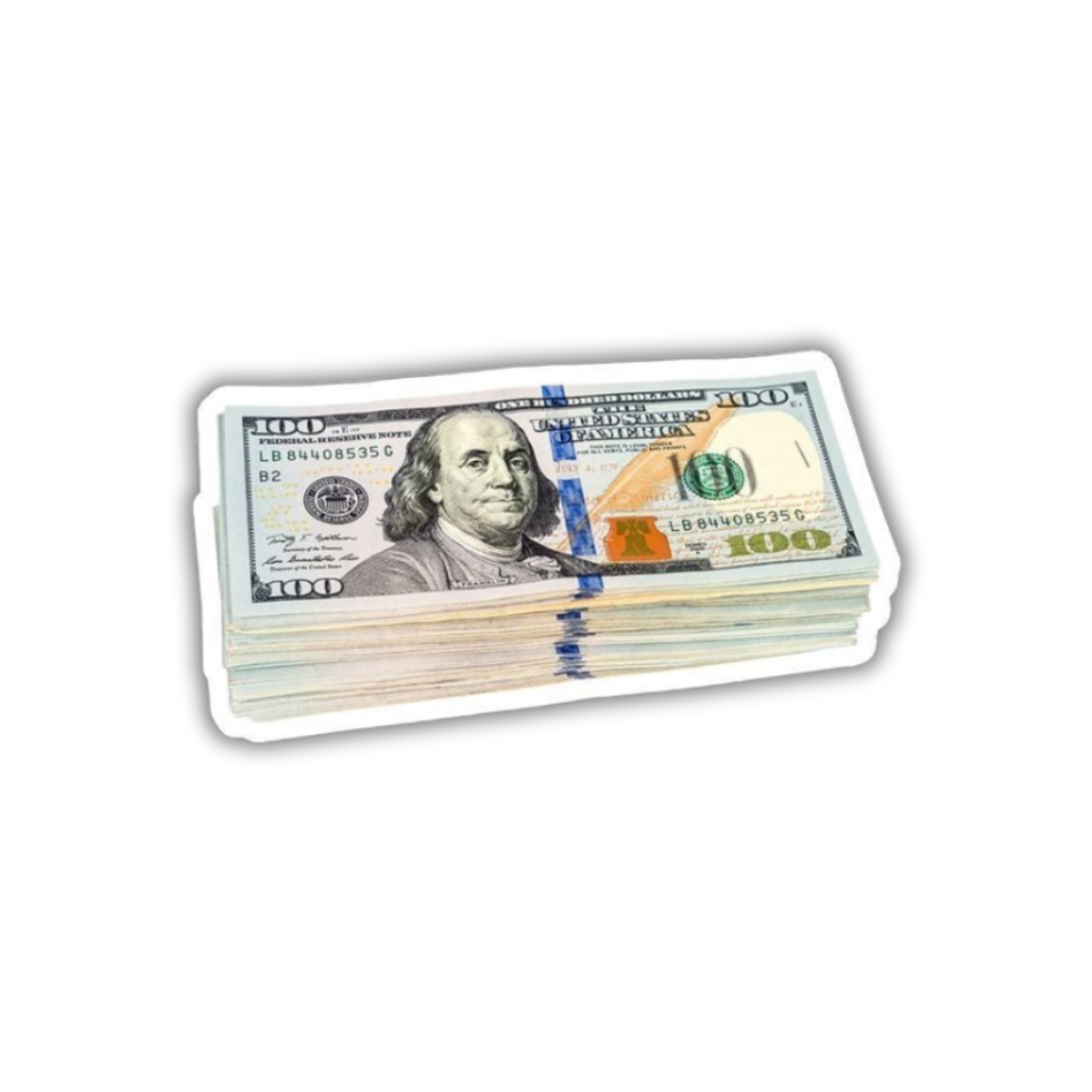 Cash Sticker