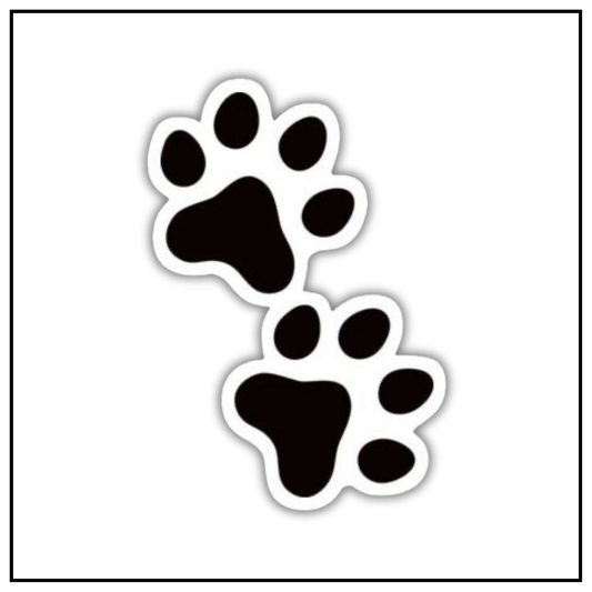 Dog Paws Sticker