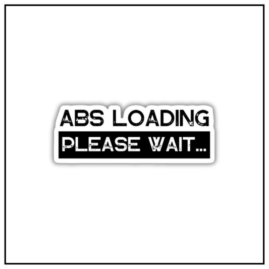 ABS loading Sticker