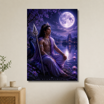Murugan: Lunar Grace Wall Poster