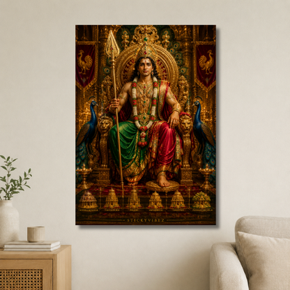 Murugan: Lord of Arupadai Veedu Wall Poster