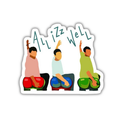 All is well Sticker
