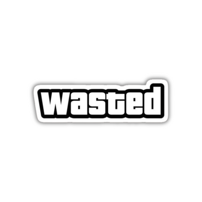 Wasted Sticker V2