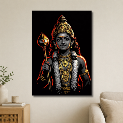 Murugan: The Sacred Guardian Wall Poster