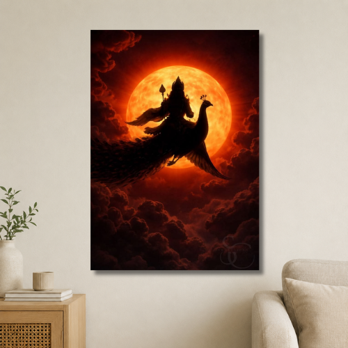 Murugan: Moonfire Ascension Wall Poster