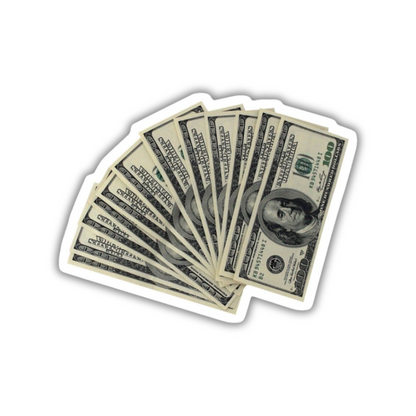 Cash v2 Sticker