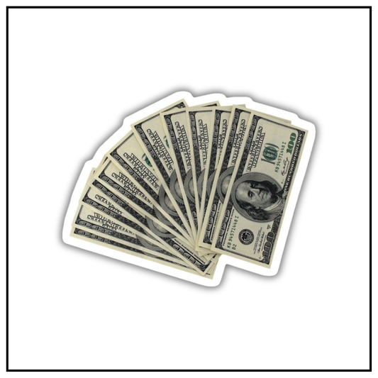 Cash v2 Sticker