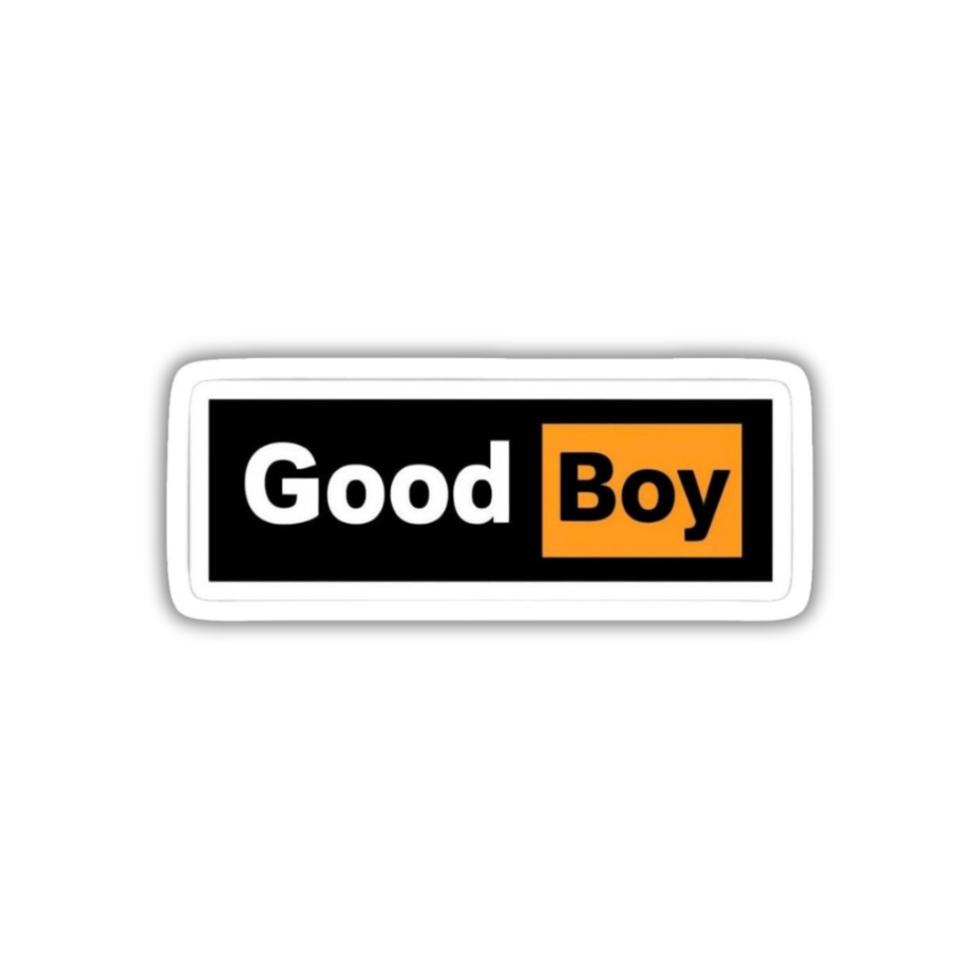Good Boy Sticker