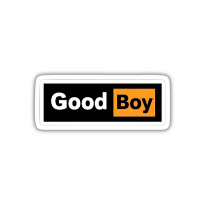Good Boy Sticker