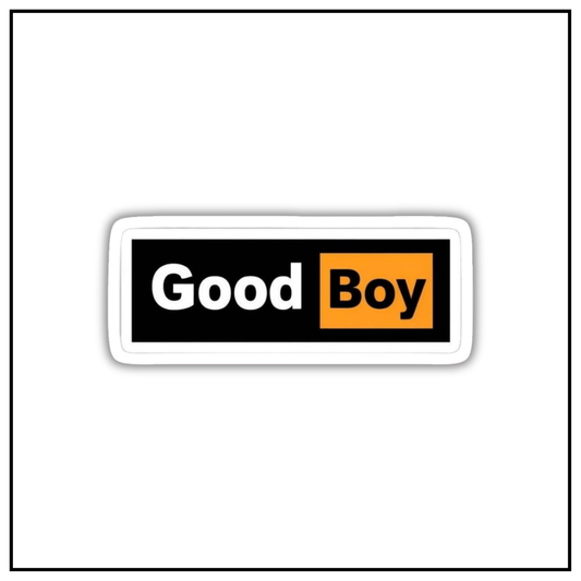 Good Boy Sticker