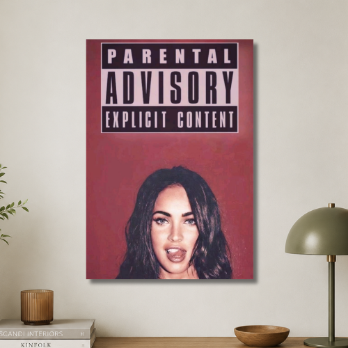 Parential Advisory Explicit Content Wall poster