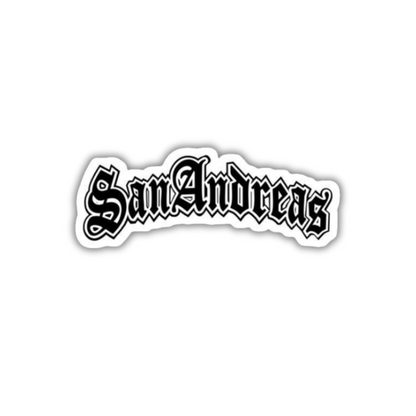 San Andreas Sticker