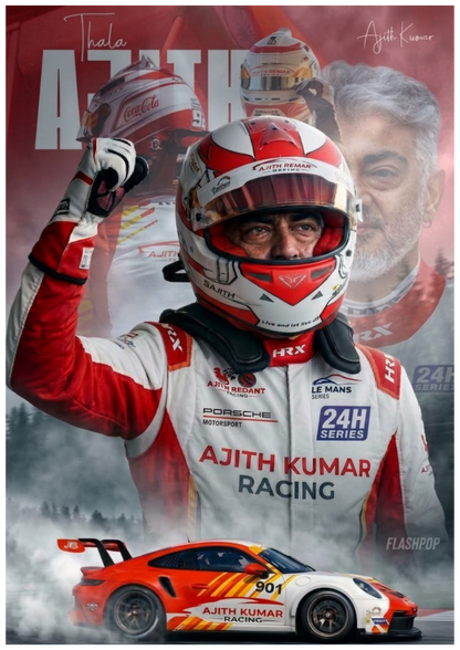 Thala Ajith Wall Poster Collection (Set of 8)