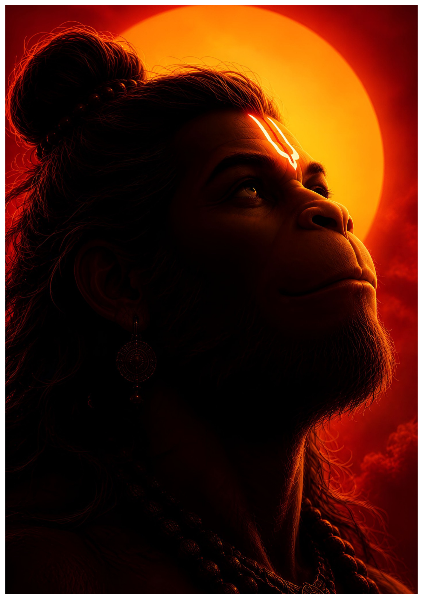 Hanuman Wall Poster Collection (Set of 8)
