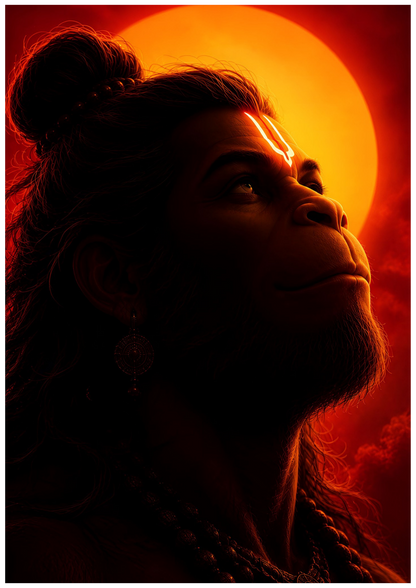 Hanuman Wall Poster Collection (Set of 8)