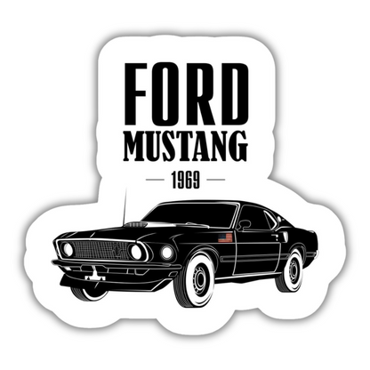 Ford Mustang 1969 Sticker