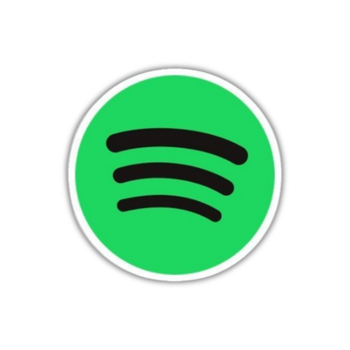 Spotify Logo Sticker – Sticky Vibez