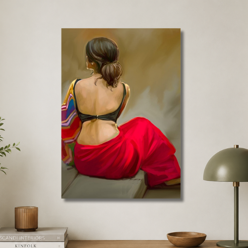 Saree Slay Wall poster