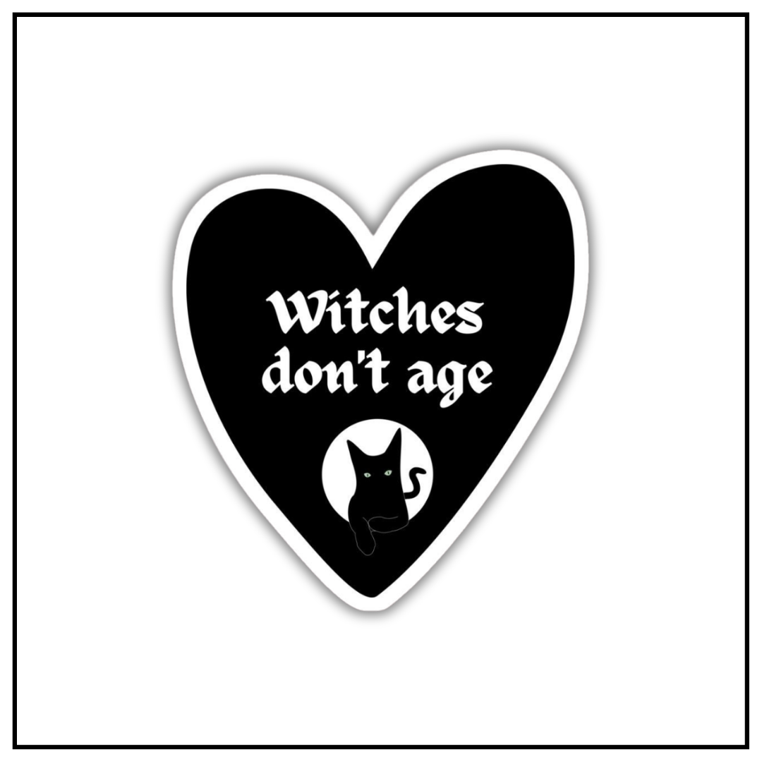 Witches don't age Sticker