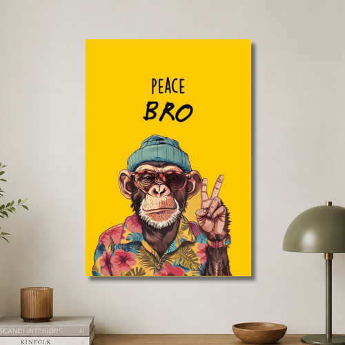 Peace bro Wall poster