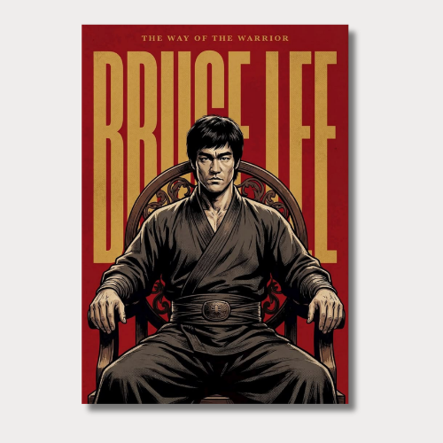 Bruce lee wall poster