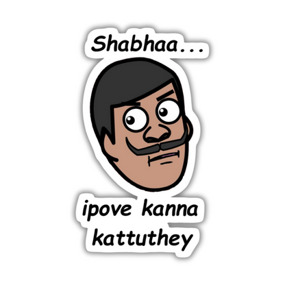 Shabhaa ipove Sticker