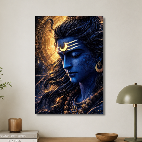 Shivan the first yogi Wall poster