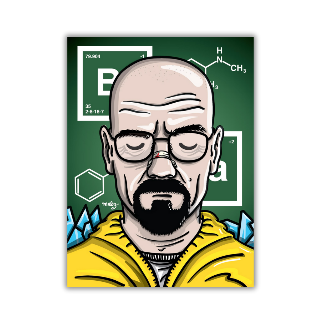 Breaking bad v4 Sticker