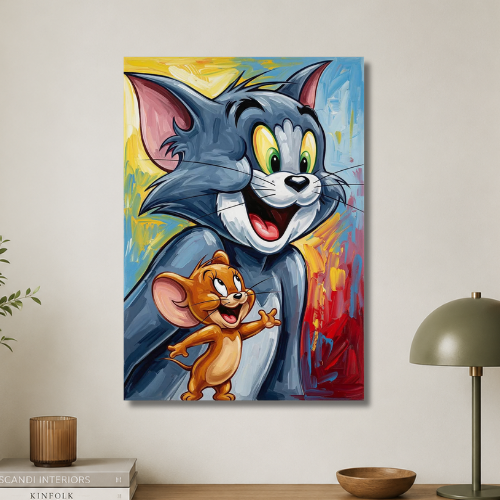 Tom & Jerry Wall poster