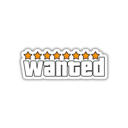 Wanted Sticker