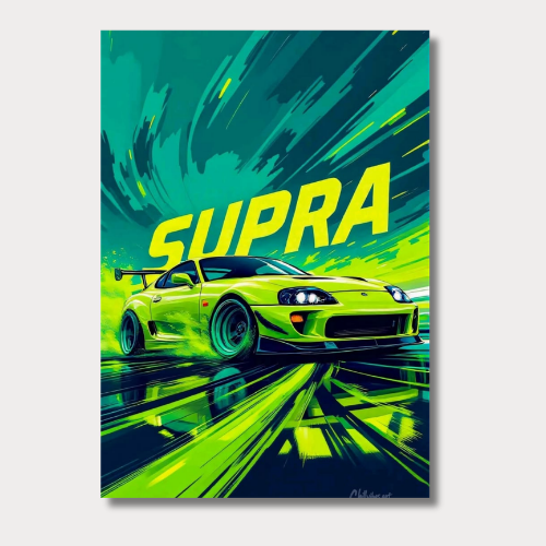 Supra wall poster