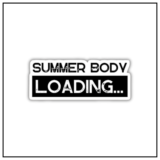 Summer Body Loading Sticker