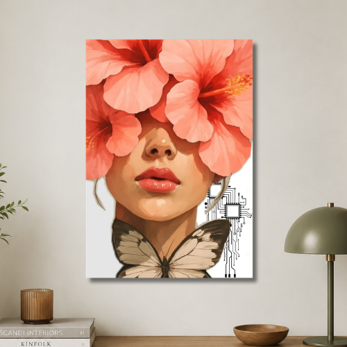 Hidden eyes Wall poster
