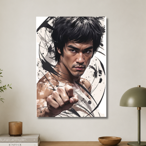 Bruce Lee Wall poster