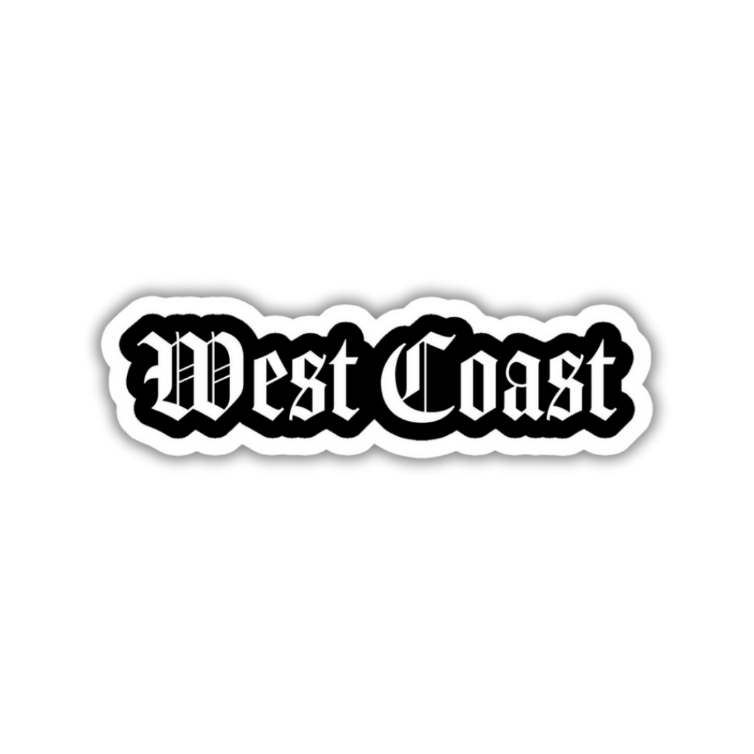 West Coast Sticker