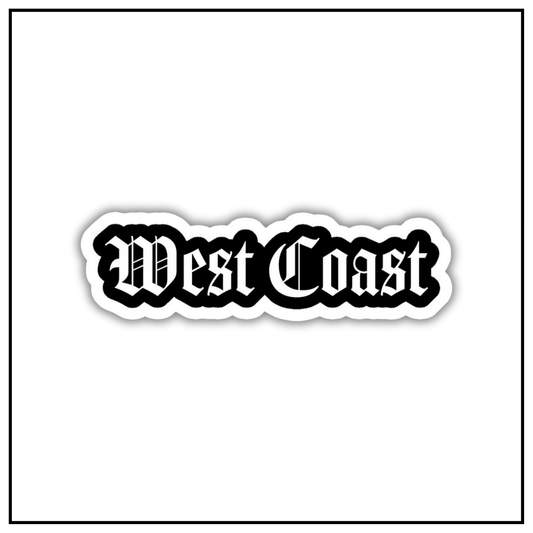 West Coast Sticker