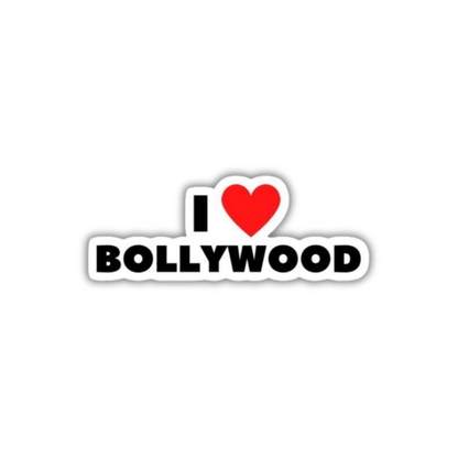 I love bollywood Sticker
