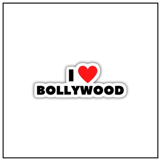 I love bollywood Sticker