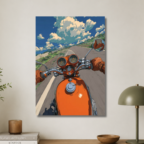 High on Ride Wall poster