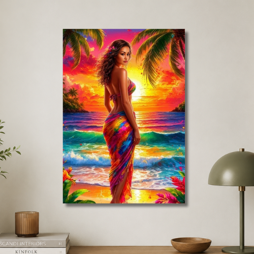 Beauty on Sea Wall poster