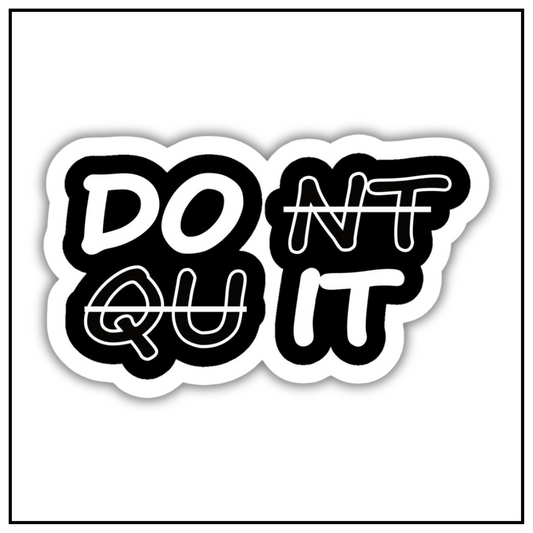 Do It Sticker