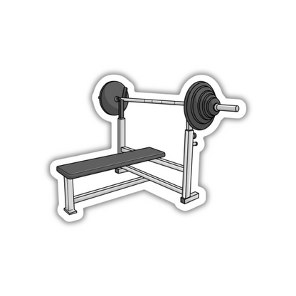 Benchpress Sticker
