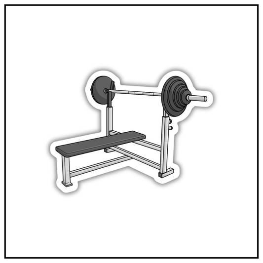 Benchpress Sticker