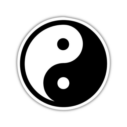 Yin & Yang Sticker