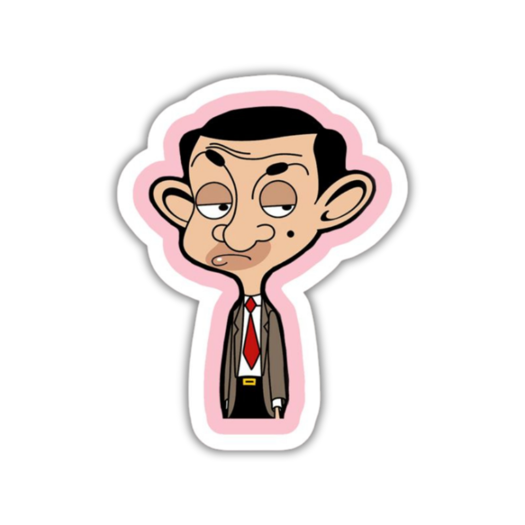 Mr bean Sticker – Sticky Vibez