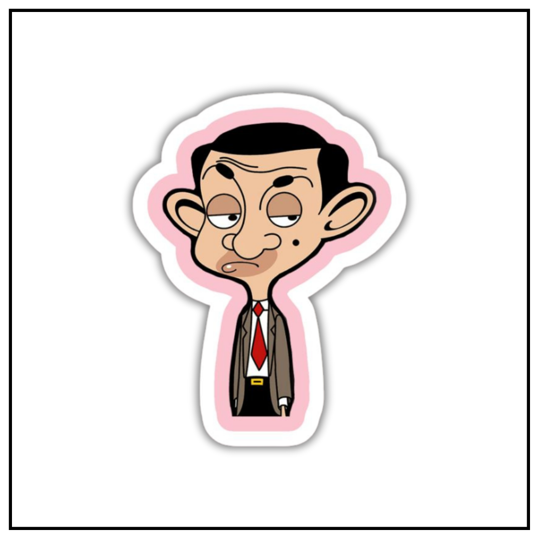 Mr bean Sticker